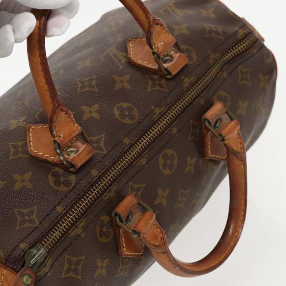 LOUIS VUITTON Monogram Speedy 30 Hand Bag Vintage M41526 LV Auth 93468 - Picture 6 of 16